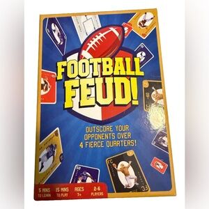 Football Feud Card Game - Blue and Red
